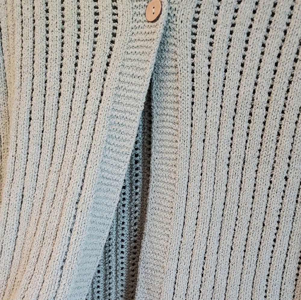 J. Jill Seagrass Green Cardigan Hoodie Sweater Size Small NEW NWT - Picture 5 of 13